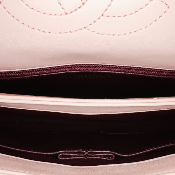 Pre-owned Chanel Quilted Lambskin Trendy CC Flap Pink