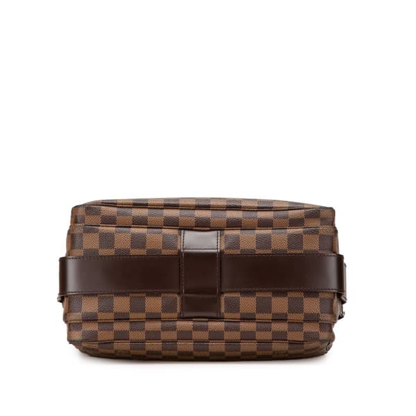 Pre-owned Louis Vuitton Damier Ebene Naviglio Brown