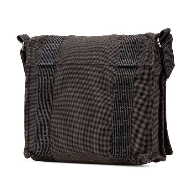 Pre-owned Hermès Fourre Tout Besace Messenger PM Brown