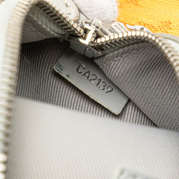 Pre-owned Louis Vuitton Monogram Antartica Double Flat Messenger Gray