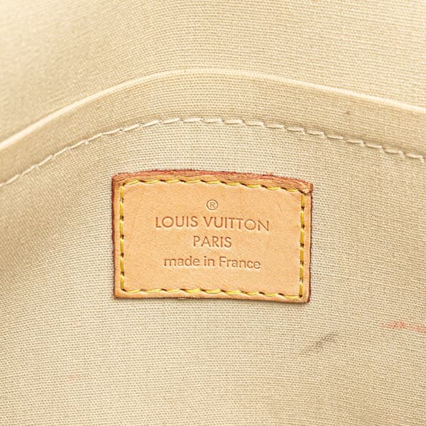 Pre-owned Louis Vuitton Monogram Vernis Bellflower GM Brown