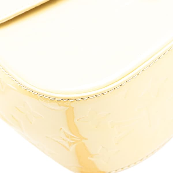 Pre-owned Louis Vuitton Monogram Vernis Bellflower GM Brown