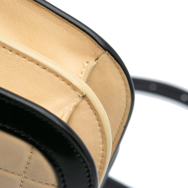 Pre-owned Saint Laurent Medium Quilted Suede Monogram Solferino Crossbody Brown