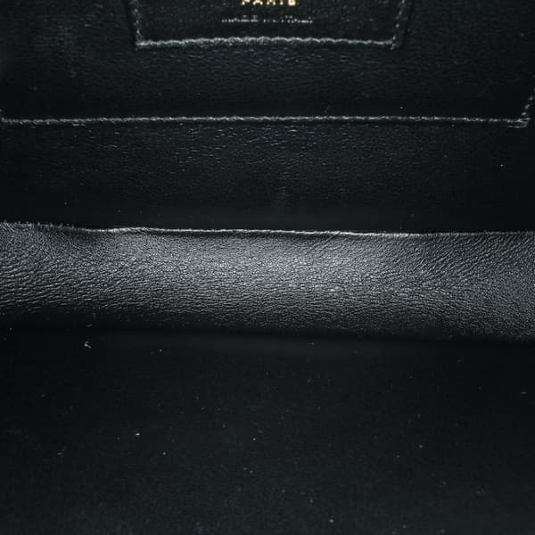 Pre-owned Saint Laurent Medium Leather Solferino Satchel In Box Green