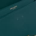 Miniatyrbild 8 av 10: Pre-owned Saint Laurent Medium Leather Solferino Satchel In Box Green
