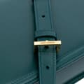 Miniatyrbild 9 av 10: Pre-owned Saint Laurent Medium Leather Solferino Satchel In Box Green