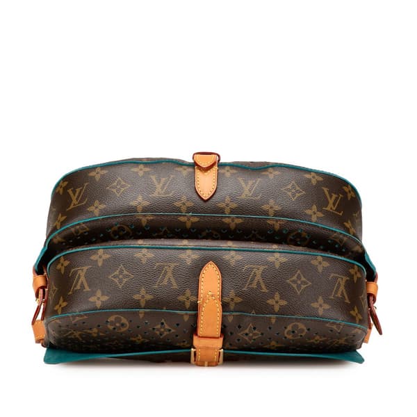 Pre-owned Louis Vuitton Monogram Sofia Coppola Flore Saumur Brown