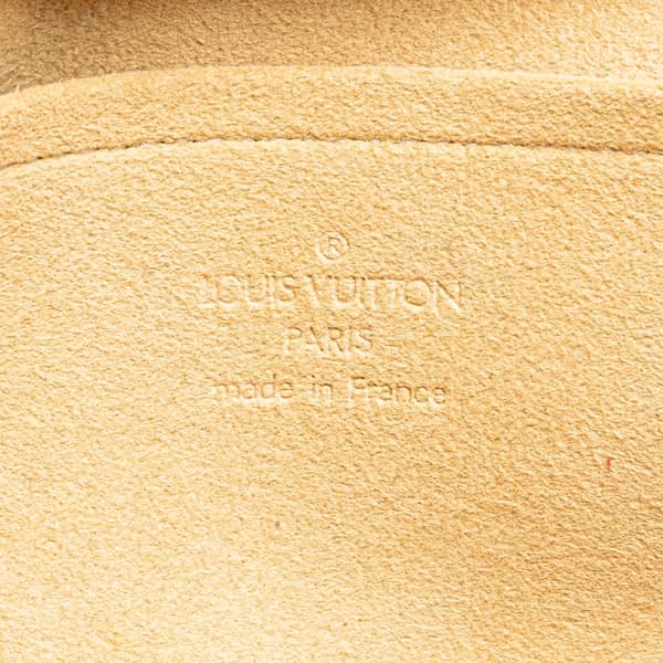 Pre-owned Louis Vuitton Monogram Pochette Twin GM Brown