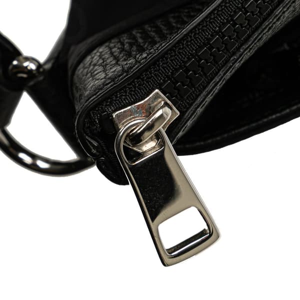 Pre-owned Gucci GG Nylon Flat Messenger Bag Black