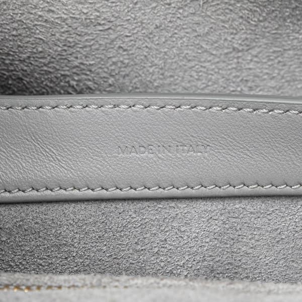 Pre-owned Celine Teen Smooth Calfskin Soft 16 Crossbody Gray