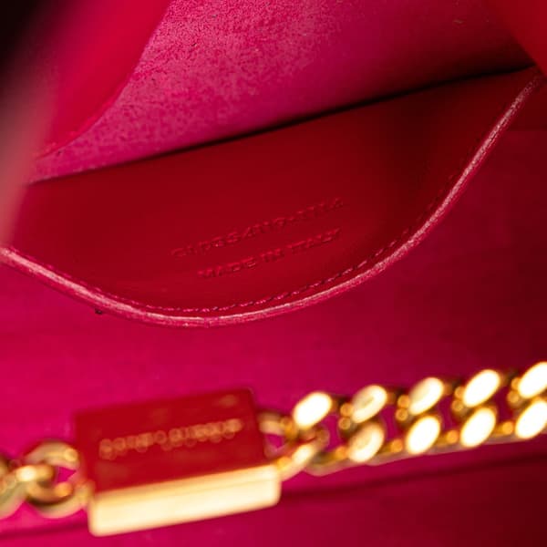 Pre-owned Saint Laurent Medium Smooth Calfskin Classic Monogram Kate Tassel Crossbody Pink