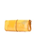Miniatyrbilde 2 av 10: Pre-owned Louis Vuitton Monogram Vernis Fleurs Pochette Yellow