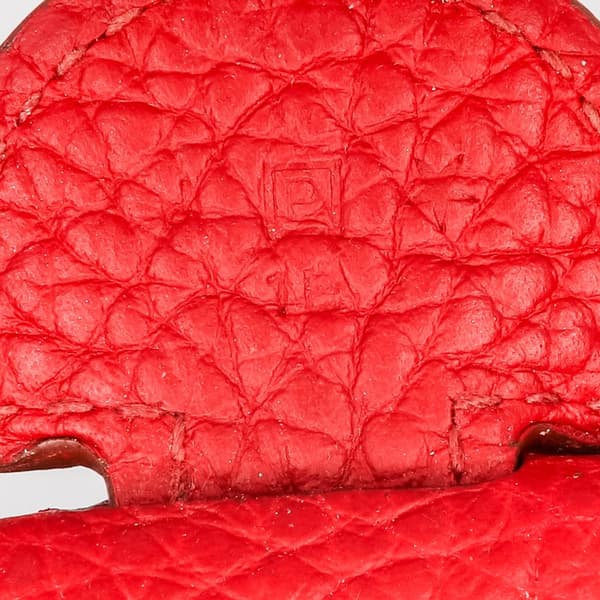 Pre-owned Hermès Clemence Evelyne III 29 PM Red