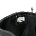 Miniatyrbillede 6 af 10: Pre-owned Chanel Fringe Denim Mood Clutch with Chain Black