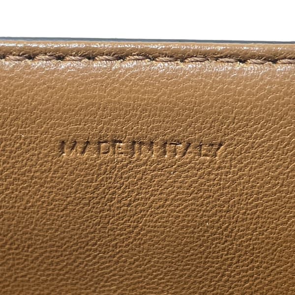 Pre-owned Celine Classique Coated Canvas Triomphe Crossbody Brown