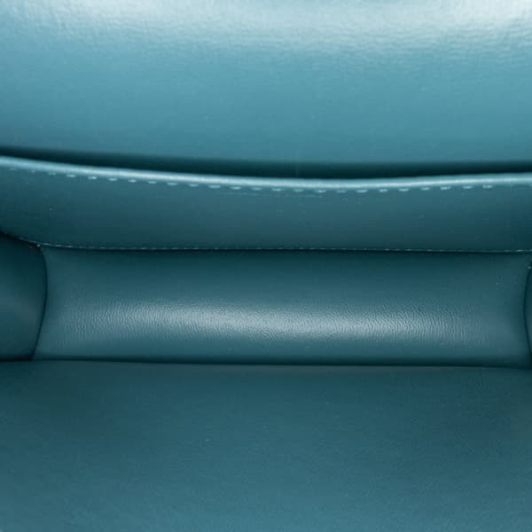 Pre-owned Celine Teen Calfskin Classic Box Blue