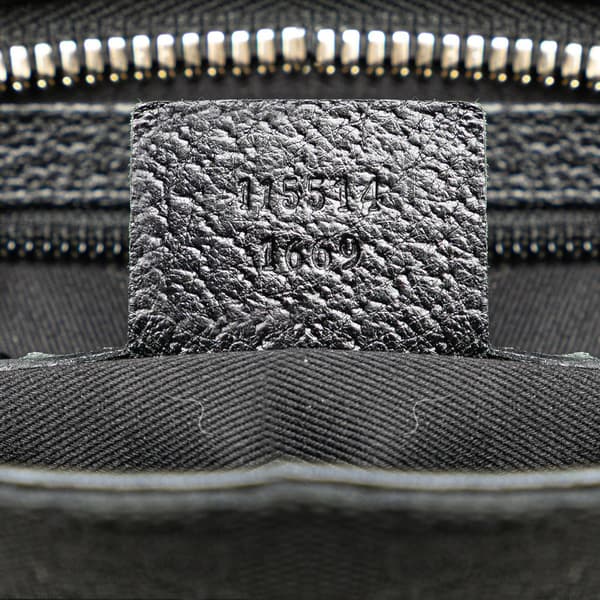 Pre-owned Gucci GG Canvas Crossbody Black