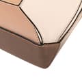 Miniatyrbild 9 av 10: Pre-owned LOEWE Mini Leather and Suede Puzzle Crossbody Brown