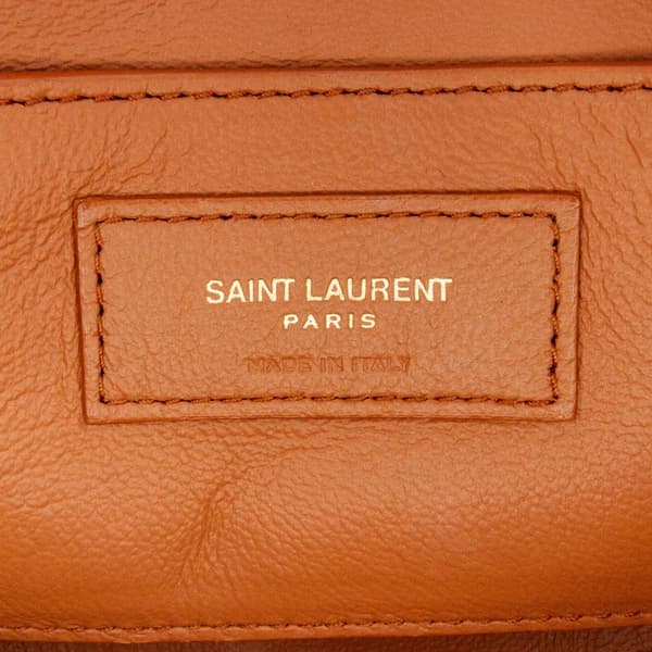 Pre-owned Saint Laurent Canvas Sac Coeur Crossbody White