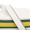 Pikkukuva 10 / 10: Pre-owned Gucci Small Leather Web Attache Crossbody White