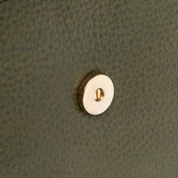 Pre-owned Dior Leather Crossbody Green