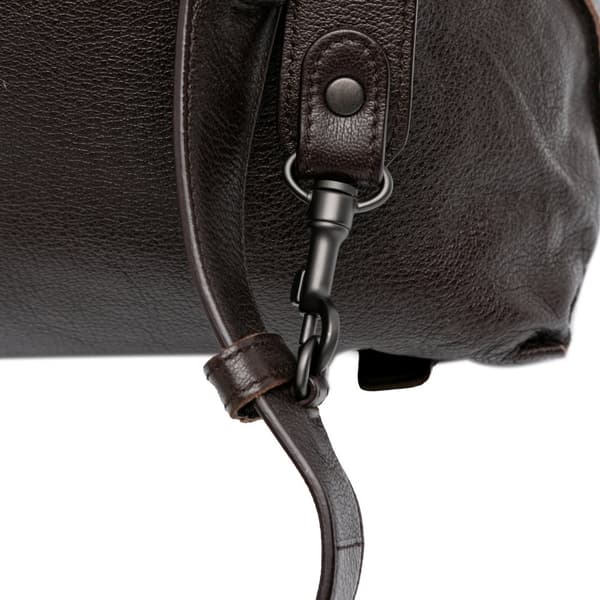 Pre-owned Bottega Veneta Leather Intrecciato Crossbody Brown
