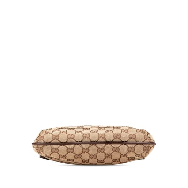 Pre-owned Gucci GG Canvas Crossbody Brown