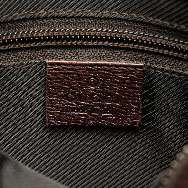 Pre-owned Gucci GG Canvas Crossbody Brown
