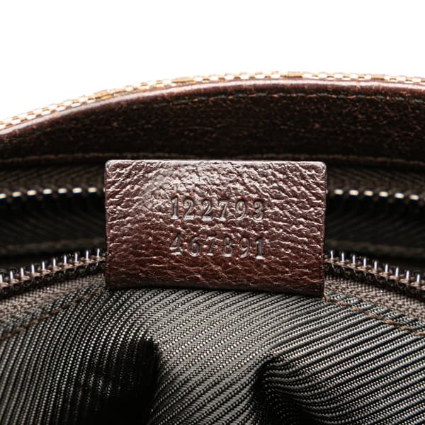 Pre-owned Gucci GG Canvas Crossbody Brown