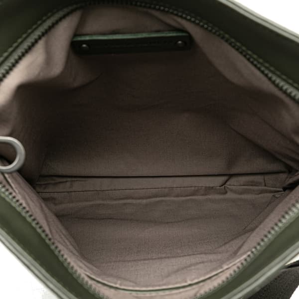 Pre-owned Bottega Veneta Leather Intrecciato Crossbody Green