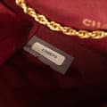 Miniatyrbild 8 av 10: Pre-owned Chanel Mini CC Quilted Lambskin Round Flap Black