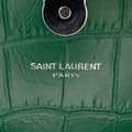 Miniatyrbilde 5 av 10: Pre-owned Saint Laurent Small Embossed Kate Tassel Crossbody Green