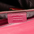 Miniatyrbild 6 av 10: Pre-owned Ferragamo Calfskin Gancini Rory Flap Crossbody Pink