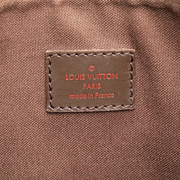 Pre-owned Louis Vuitton Damier Ebene Bosphore Pochette Brown