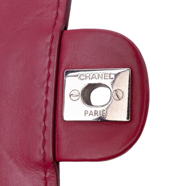 Pre-owned Chanel Mini Stitched Calfskin Citizen Flap Pink