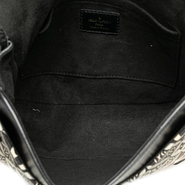Pre-owned Louis Vuitton Since 1854 Neo Saumur MM Black