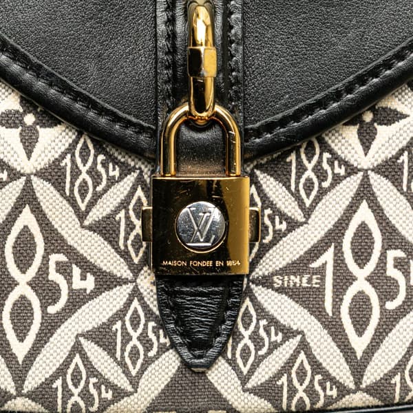 Pre-owned Louis Vuitton Since 1854 Neo Saumur MM Black