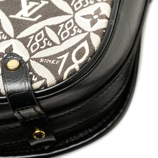 Pre-owned Louis Vuitton Since 1854 Neo Saumur MM Black