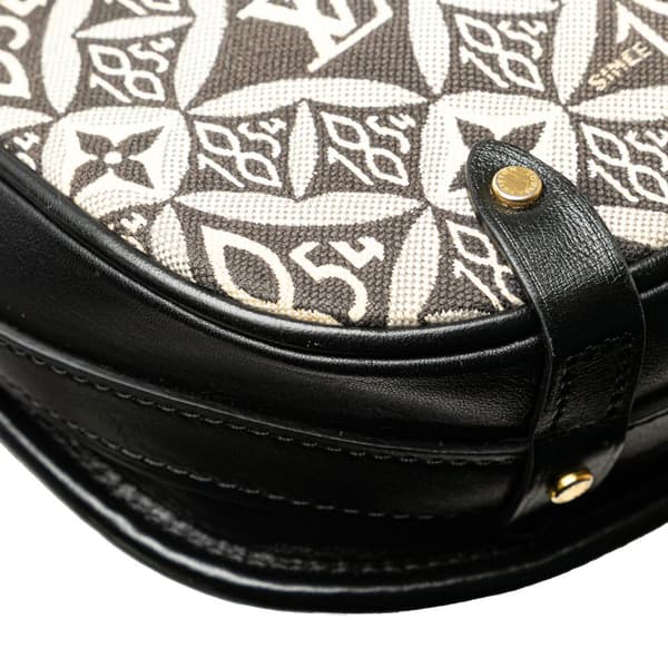 Pre-owned Louis Vuitton Since 1854 Neo Saumur MM Black
