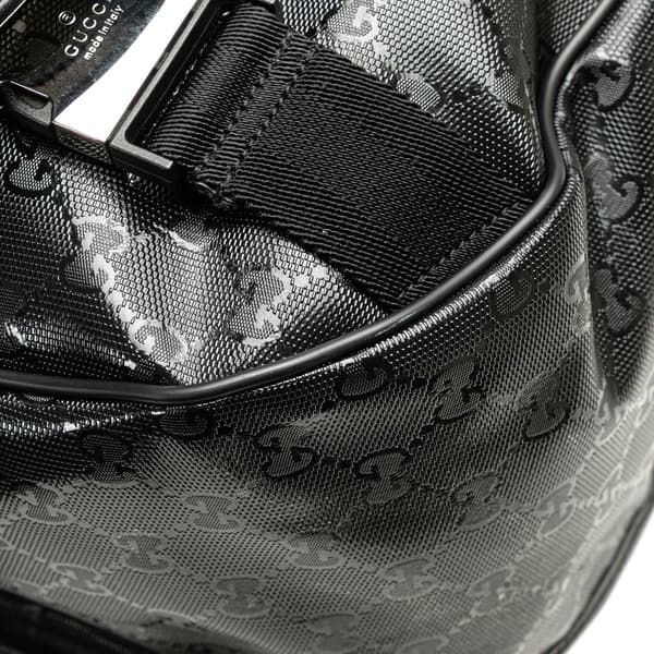 Pre-owned Gucci GG Imprime Web Crossbody Black