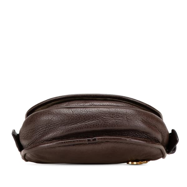 Pre-owned LOEWE Leather Heritage Crossbody Brown