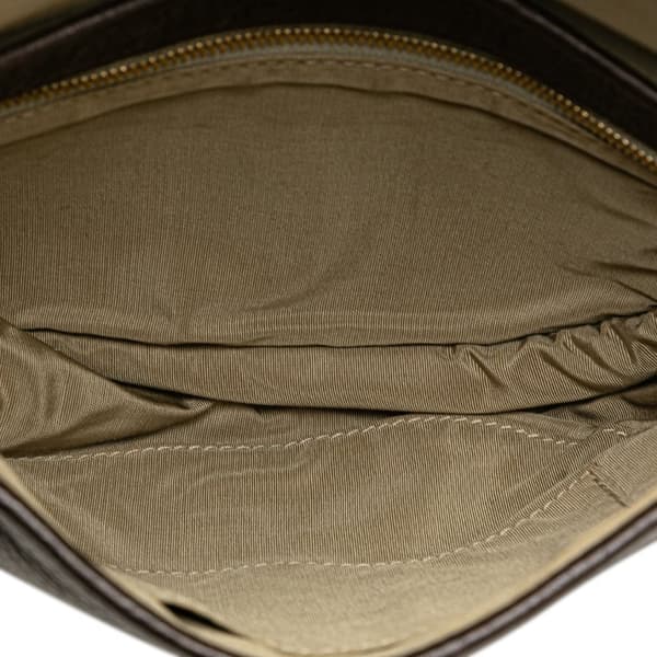 Pre-owned LOEWE Leather Heritage Crossbody Brown
