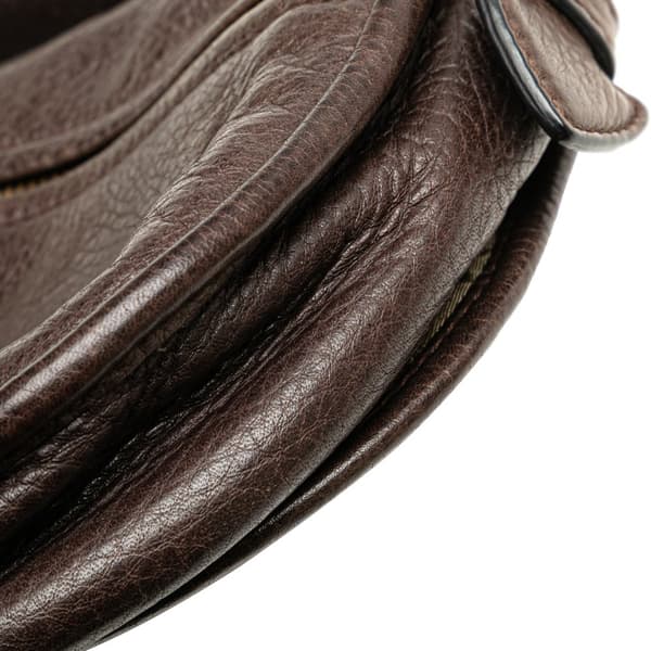 Pre-owned LOEWE Leather Heritage Crossbody Brown