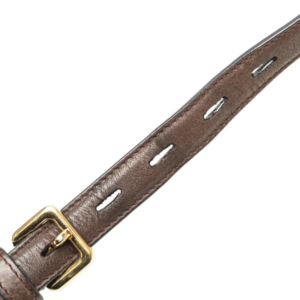 Pre-owned LOEWE Leather Heritage Crossbody Brown