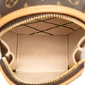 Miniatyrbilde 4 av 10: Pre-owned Louis Vuitton Monogram Mini Boite Chapeau Necklace Bag Brown
