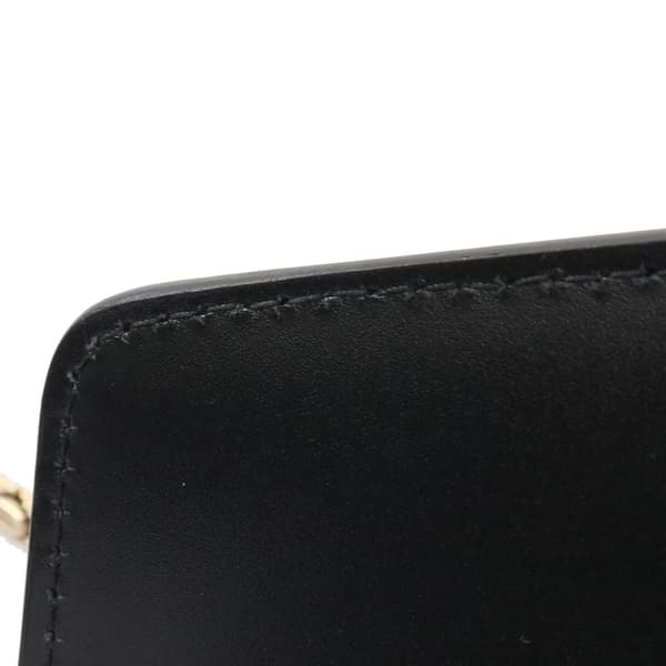 Pre-owned Bvlgari Embellished Calfskin Serpenti Forever Crossbody Black