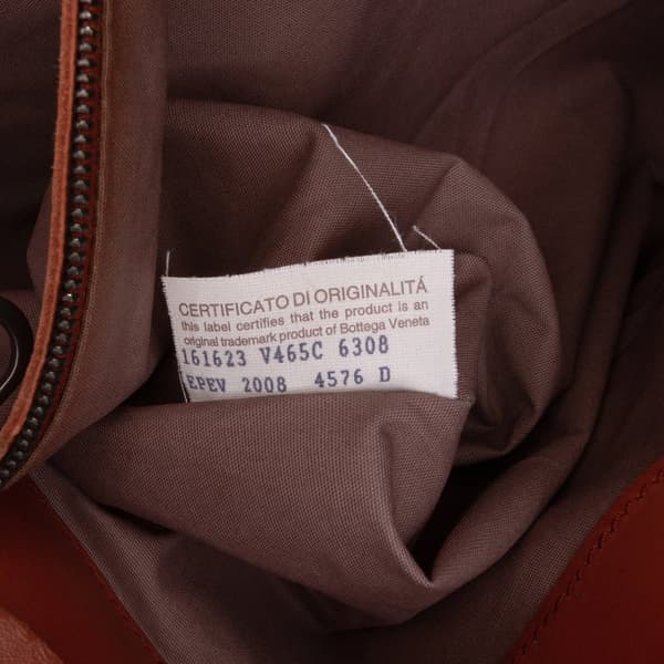 Pre-owned Bottega Veneta Leather Intrecciato Crossbody Brown