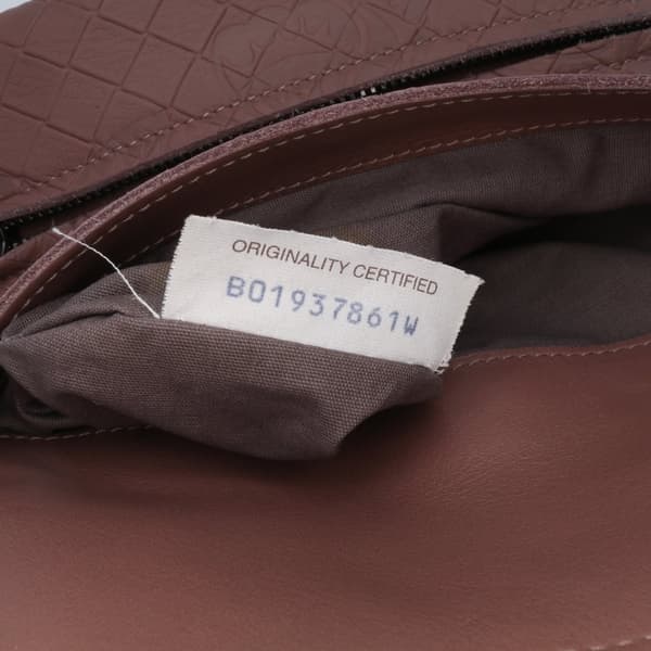 Pre-owned Bottega Veneta Small Calfskin Intrecciomirage Embossed Butterfly Chain Crossbody Pink