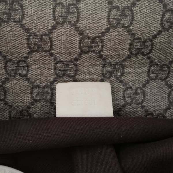 Pre-owned Gucci GG Supreme Messenger Bag Brown