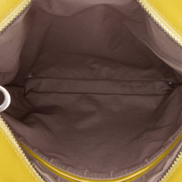 Pre-owned Bottega Veneta Nappa Intrecciato Crossbody Yellow